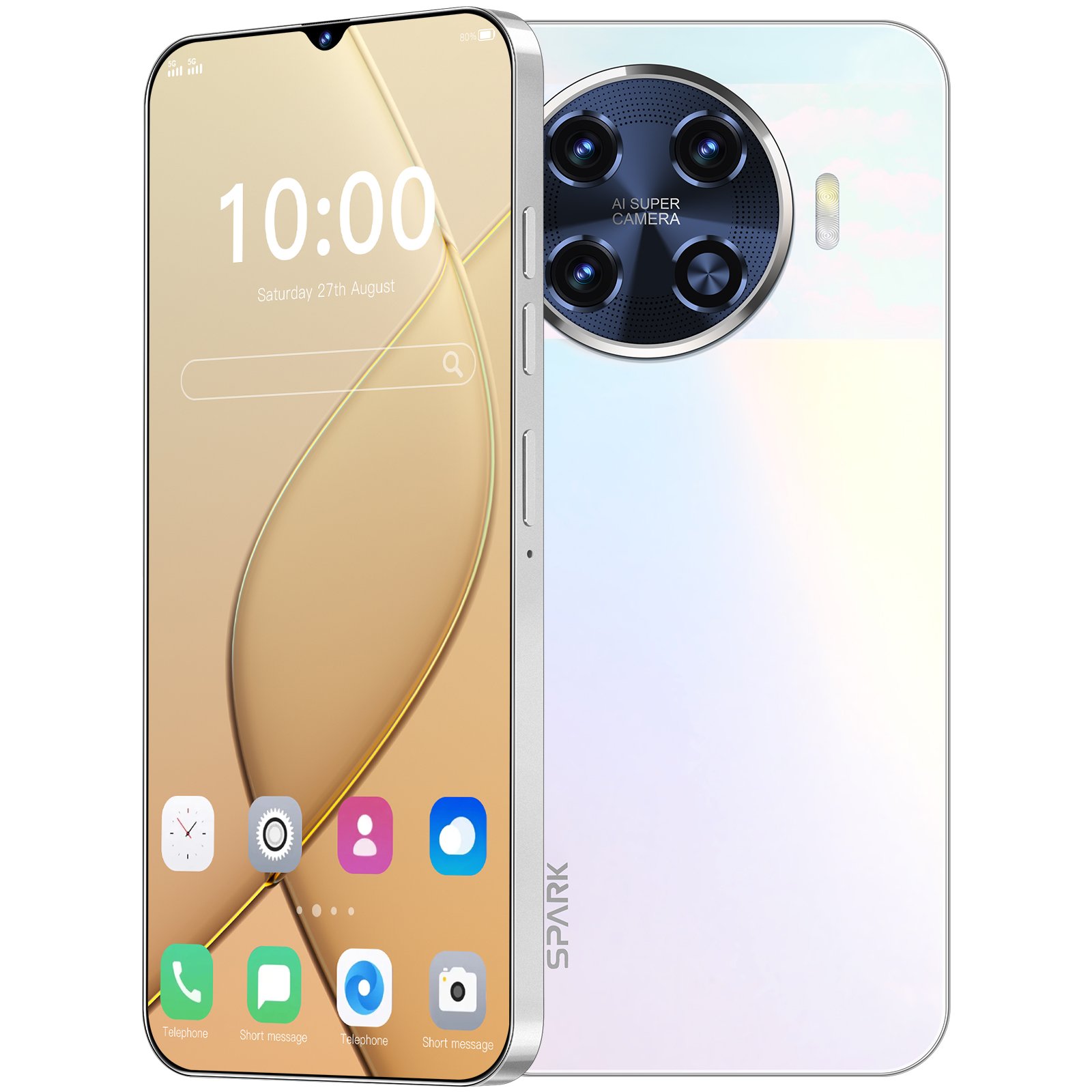 HSDF-Spark 20 Pro+ 16GB+1TB 6.8inch dual sim card android 14 smart phone